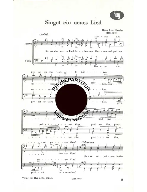 Singet ein neues Lied